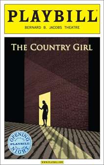 The Country Girl Limited Edition Official Opening Night Playbill 